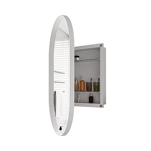MODFU Spiegelschrank Spiegel Badezimmerspiegel (mit verstellbaren günstig online kaufen