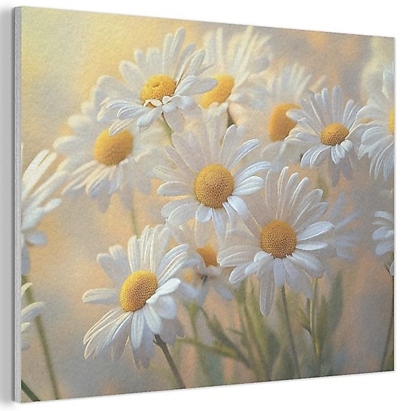 MuchoWow Gemälde Gänseblümchen - Weiß - günstig online kaufen