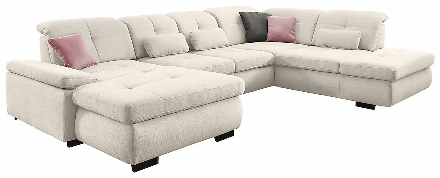 Die PlanBar Ecksofa "MP-IN16012 L-Form, mit Federkern-Polsterung", inkl. Si günstig online kaufen