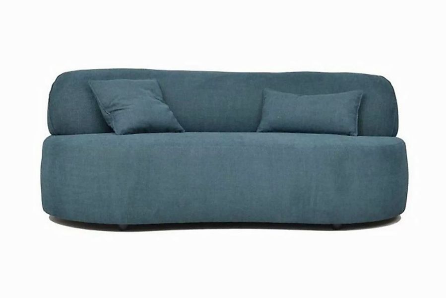 daslagerhaus living 2-Sitzer Sofa Alexa 2 Sitzer Stoff petrol günstig online kaufen