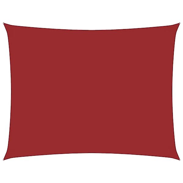 vidaXL Sonnensegel Oxford-Gewebe Rechteckig 5x6 m Rot 135659 günstig online kaufen