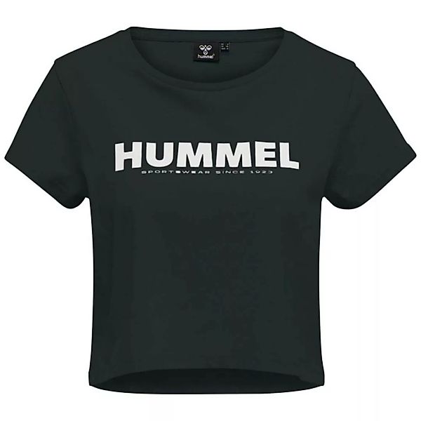 Hummel Legacy Cropped Kurzärmeliges T-shirt S Black günstig online kaufen