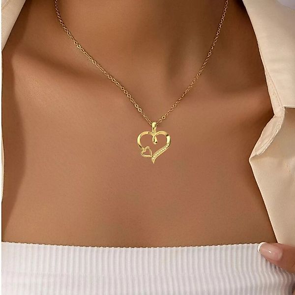 Limana Herzkette Halskette Damen Silber 925 günstig online kaufen