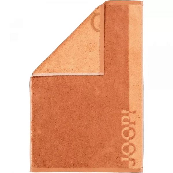 JOOP Tone Doubleface 1689 - Farbe: Kupfer - 38 - Gästetuch 30x50 cm günstig online kaufen