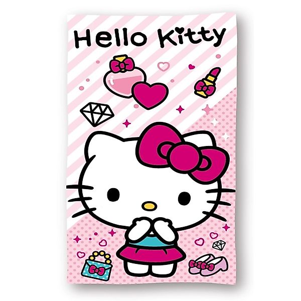 Hello Kitty Strandtuch Badehandtuch 70x140 cm günstig online kaufen