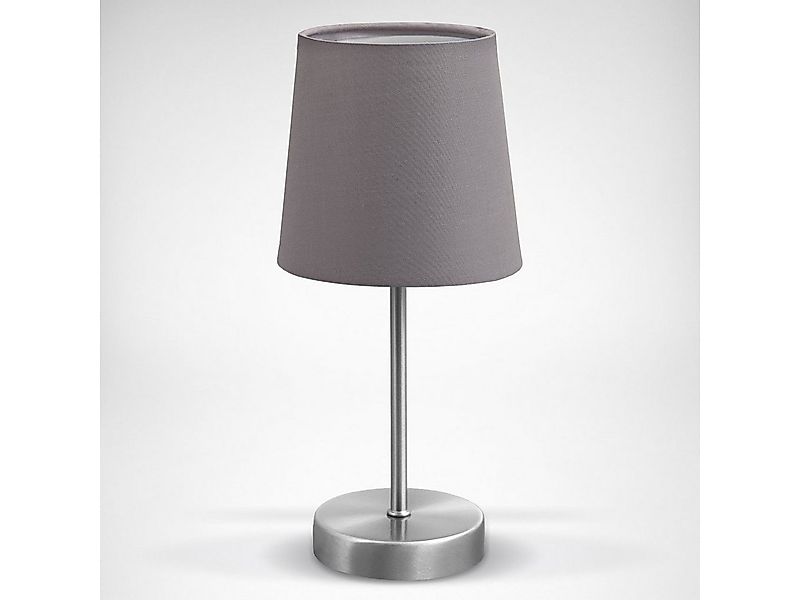 B.K.Licht Tischleuchte, ohne Leuchtmittel, Tischlampe, Stoff, Nachttisch-Le günstig online kaufen
