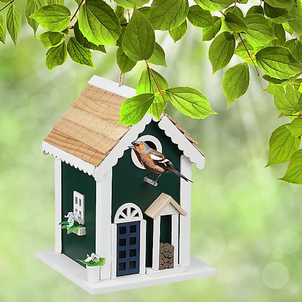 relaxdays Vogelhaus Landhaus günstig online kaufen