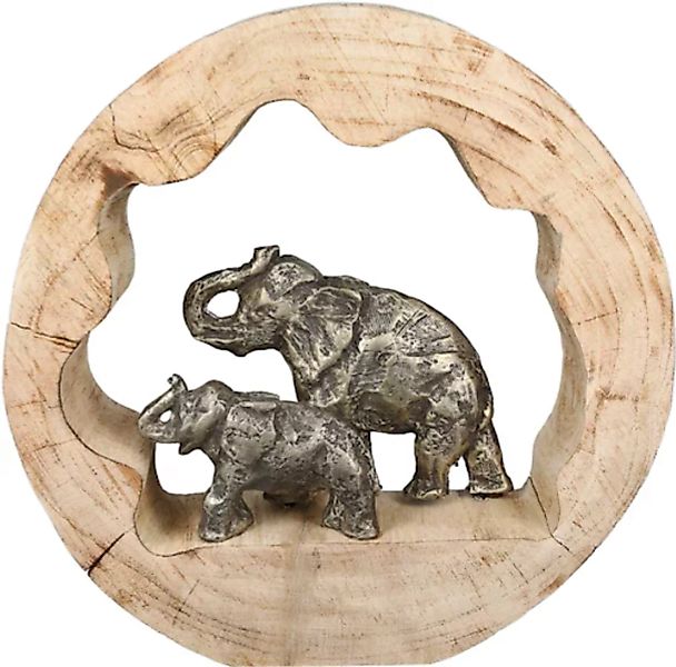 Casablanca by Gilde Tierfigur »Skulptur Elefantenmutter« günstig online kaufen