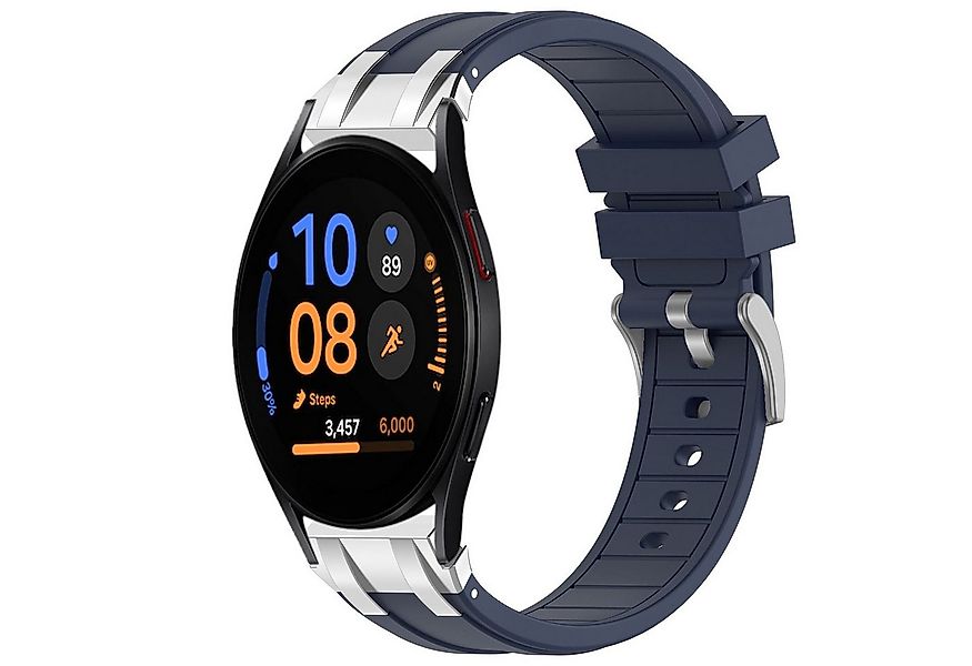 Wigento Smartwatch-Armband Für Samsung Galaxy Watch FE 40mm hochwertiges Si günstig online kaufen
