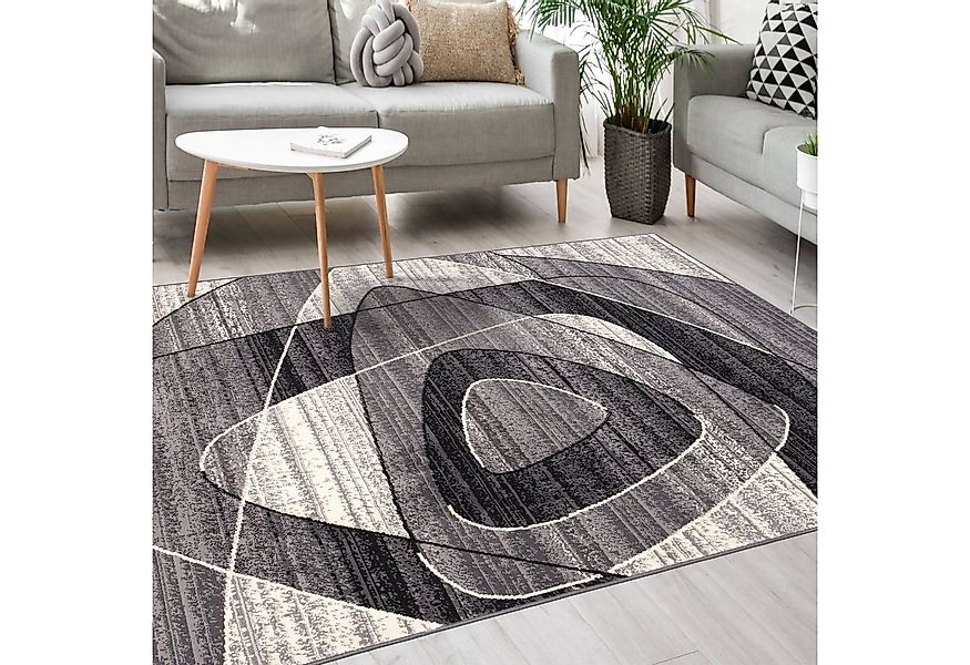 Mazovia Designteppich Modern Teppich Kurzflor Wohnzimmerteppich Robust und günstig online kaufen