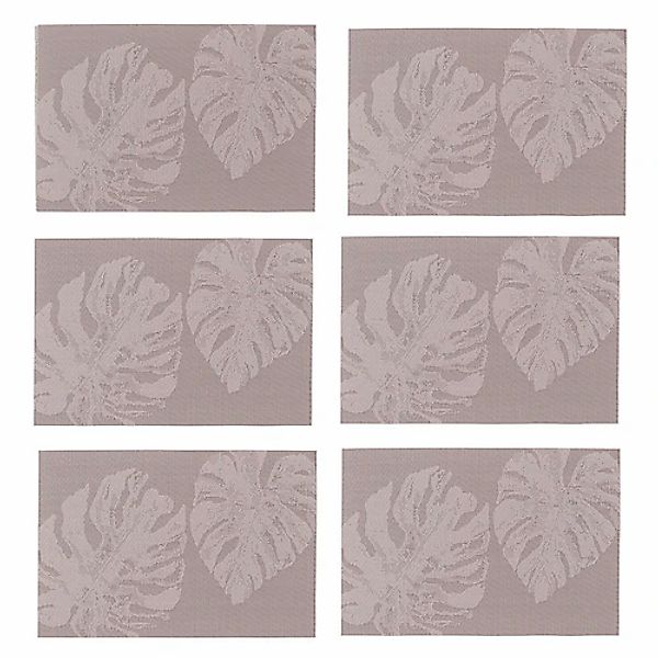 Zeller Present Platzset, (Set), modernes Monstera Blätter Design, 6-teilig, günstig online kaufen