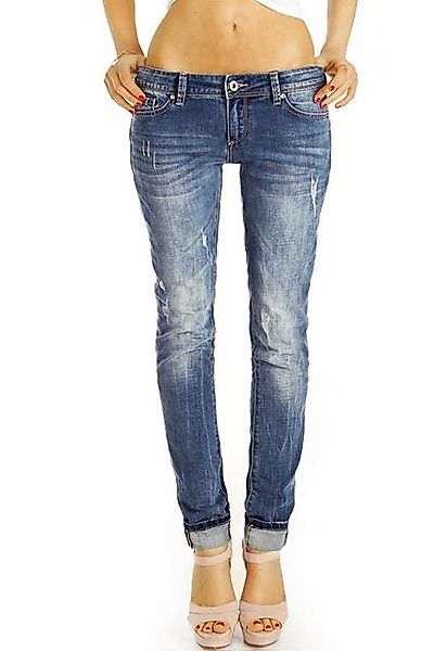 be styled Destroyed-Jeans Low Waist Hüftjeans Destroyed Jeans Hose - Frauen günstig online kaufen