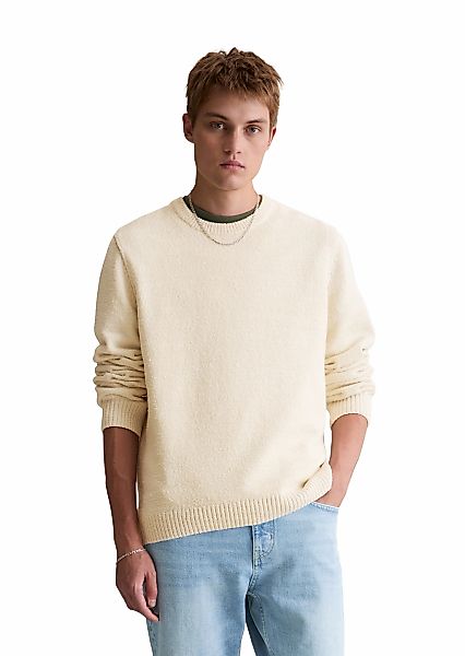 Marc OPolo DENIM Rundhalspullover "aus Bio-Baumwoll" günstig online kaufen