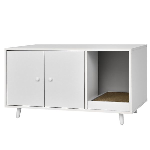 COSTWAY Tierhaus Couchtisch & Katzenhaus, mit günstig online kaufen