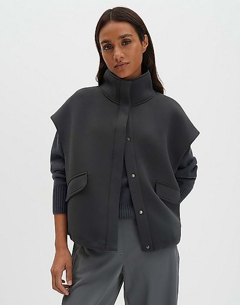 someday Sweatweste UPIRI Loose O-Shape aus Scuba Sweat günstig online kaufen