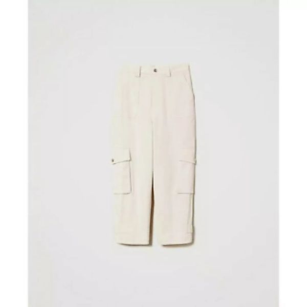 Twin Set  3/4 Jeans PANTALONI CARGO IN GABARDINA Art. 241TE2100 günstig online kaufen