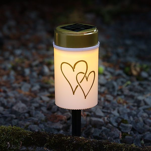 MARELIDA LED-Kerze LED Solar Grablicht Grabkerze günstig online kaufen