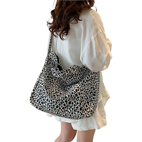 Coonoor Schultertasche Hobo-Tasche mit Leopardenmuster, große günstig online kaufen