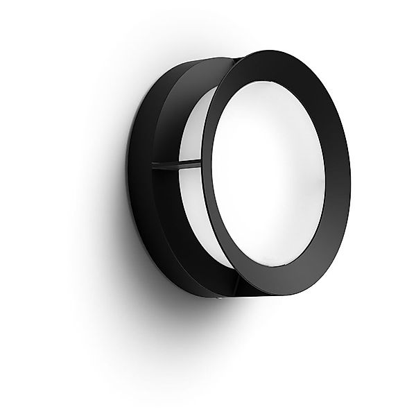 Philips myGarden LED Außenwandleuchte Actea, Schwarz günstig online kaufen