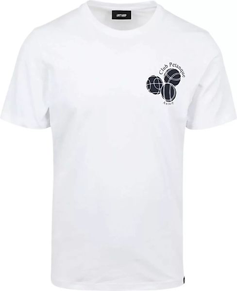 ANTWRP T-Shirt Club Petanque Weiß - Größe L günstig online kaufen