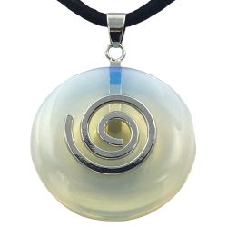 Steinfixx® Lange Kette echter Edelsteindonut 30 günstig online kaufen