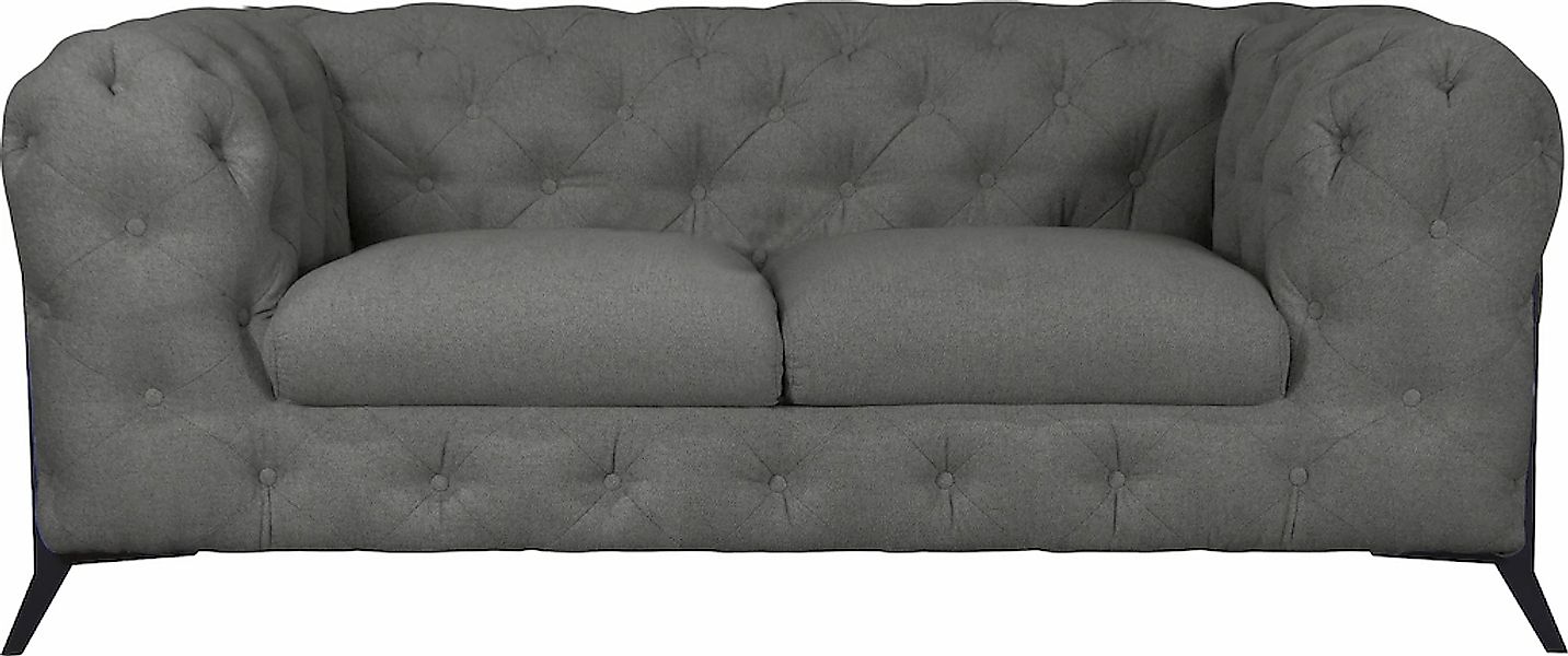 Home affaire Chesterfield-Sofa "Amaury" aufwändige Knopfheftung, moderne Ch günstig online kaufen