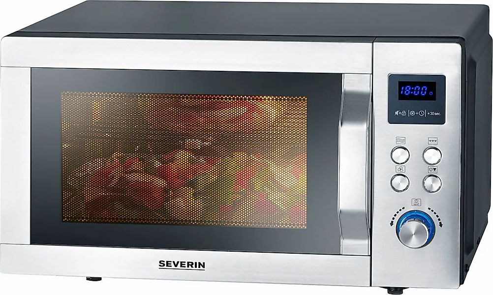 Severin Mikrowelle "MW 7777" Grill  Heißluft  Mikrowelle 900 W mit 8 Automa günstig online kaufen