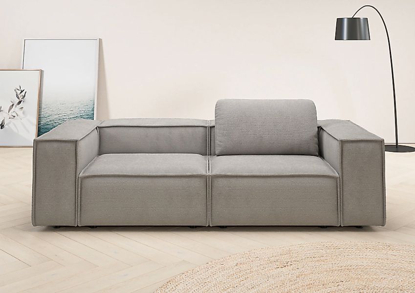 Home affaire 2-Sitzer "Watertown, modernes Sofa 246 cm breit, auch in Feinc günstig online kaufen