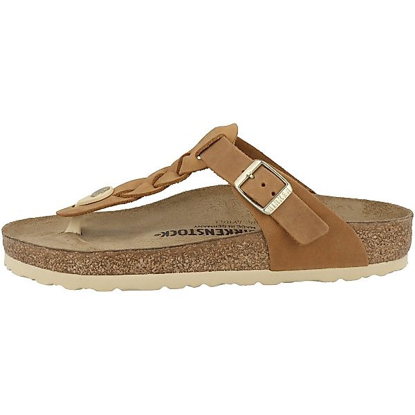 Birkenstock Gizeh Braided geöltes Nubukleder Damen günstig online kaufen