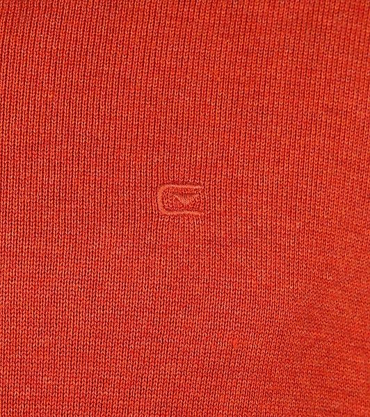 Casa Moda Pullover V-Halsausschnitt Orange - Größe L günstig online kaufen