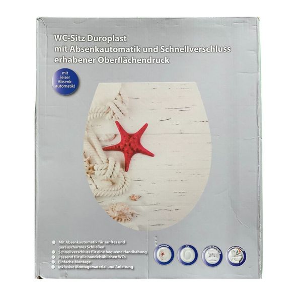 WENKO WC-Sitz WC-SITZ Toilettendeckel Klodeckel Absenkautomatik günstig online kaufen