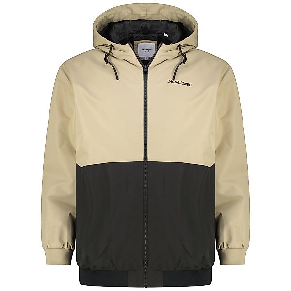 Jack&Jones Freizeitjacke, wasserabweisend Farbe hellbraun Größe: 5XL günstig online kaufen
