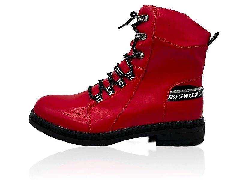 Nowaland Damen Stiefeletten mit Kunstfellfutter Winterstiefelette Warm gefü günstig online kaufen