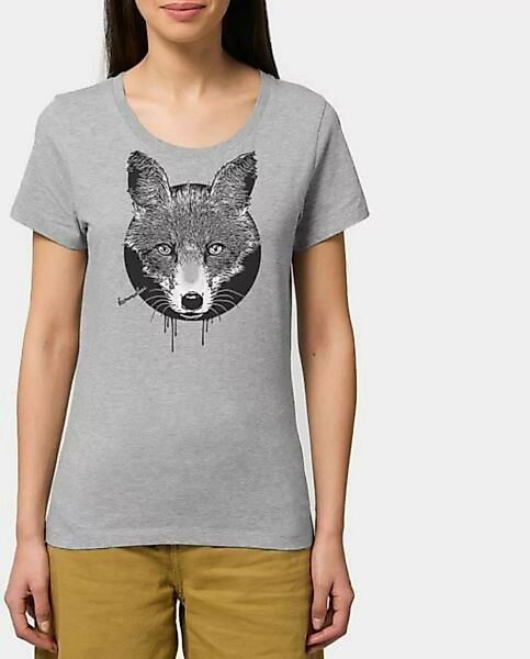Damen T-shirt Reineke Fuchs Grau Meliert günstig online kaufen
