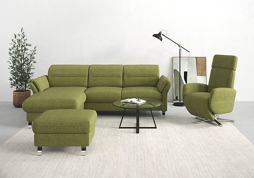 sit&more Ecksofa Grenoble L-Form mit Federkern, günstig online kaufen