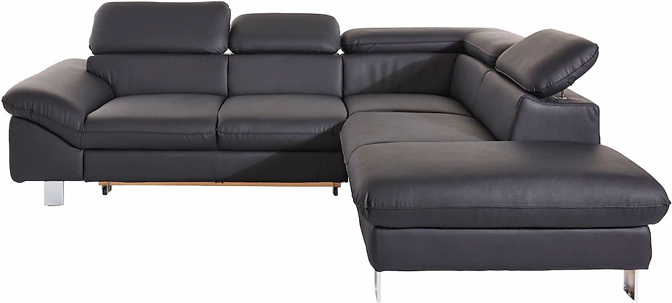 COTTA Ecksofa "Driver L-Form" mit Kopfteilverstellung, wahlweise mit Bettfu günstig online kaufen