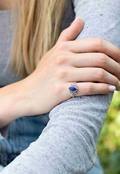 mantraroma Silberring BAGHIMI Ellipse aus 925 günstig online kaufen
