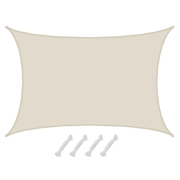 AMANKA Sonnensegel Sonnensegel Karakum Beige 5x7m günstig online kaufen