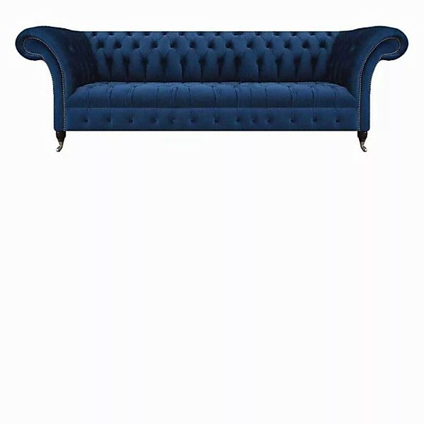 JVmoebel Chesterfield-Sofa Designer Set 3tlg Wohnzimmer Designer Polstermöb günstig online kaufen