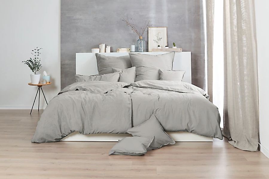 Primera Bettwäsche »Stone-Washed in Gr. 135x200, 155x220 oder 200x200 cm«, günstig online kaufen