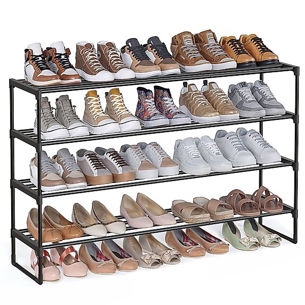 SONGMICS Schuhregal Schuhaufbewahrung, Schuhregal 2/3/5/10 Ebenen, günstig online kaufen