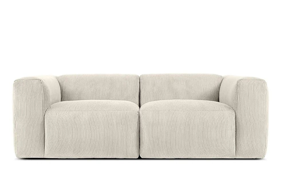 KONSIMO Einzelsofa  Buffo ¦ creme ¦ Maße (cm): B: 210 H: 73 Polstermöbel > günstig online kaufen
