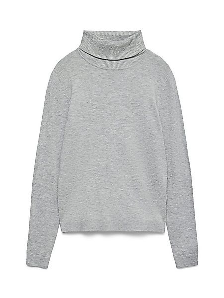 Vero Moda Rollkragenpullover VMHAPPINESS LS ROLLNK PULLOVE GA BOO REP günstig online kaufen