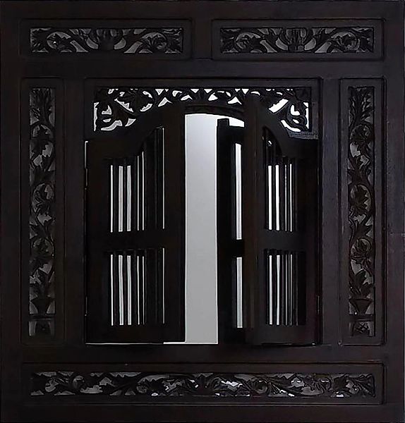 SIT Wandspiegel Spiegel Samba – Massivholz‑Wandspiegel mit Flügeltüren & Sc günstig online kaufen