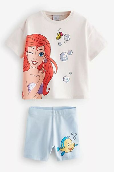 Next T-Shirt & Shorts T-Shirt + Radlershorts, Disney Kleine Meerjungfrau (2 günstig online kaufen