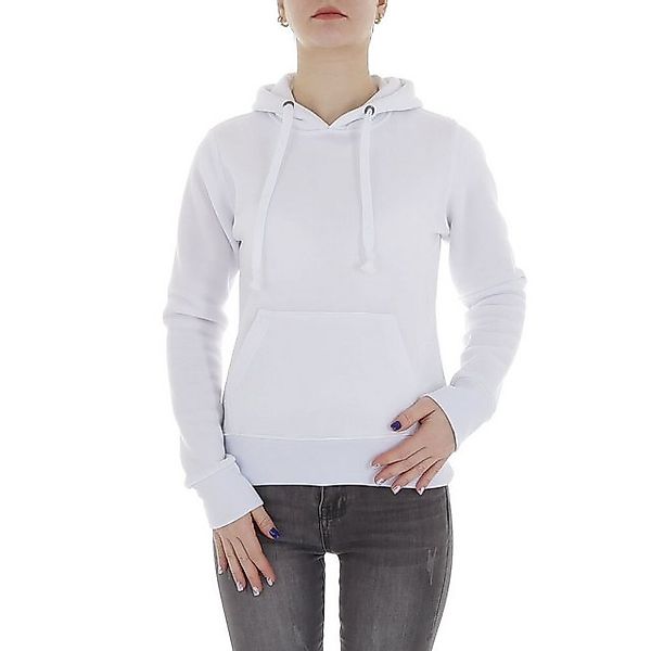 Ital-Design Plisseeshirt Damen Freizeit (86099159) Kapuze Pullover & Strick günstig online kaufen