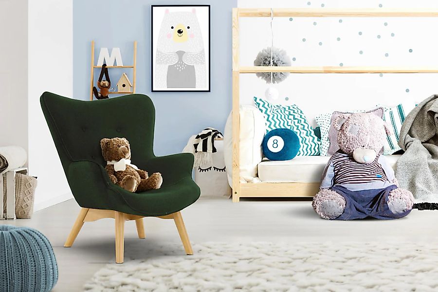 Home affaire Sessel "Duca Mini" in kleiner Ausführung für Kinder günstig online kaufen