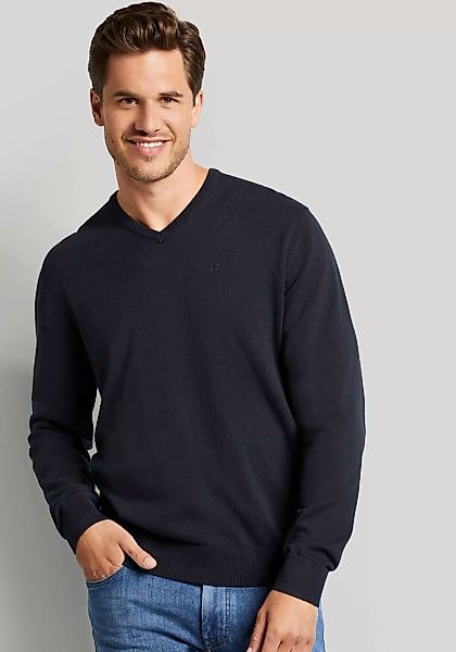 bugatti V-Ausschnitt-Pullover günstig online kaufen