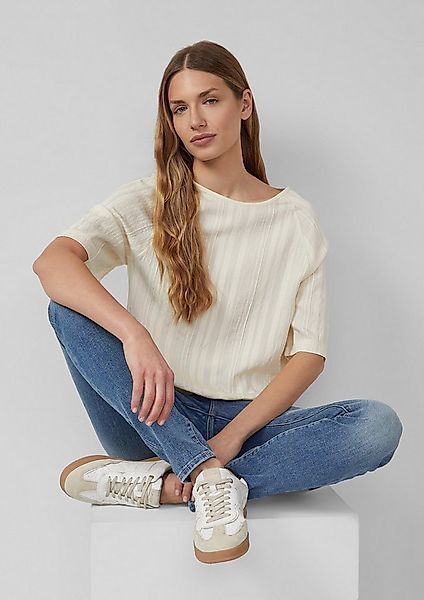 s.Oliver Kurzarmshirt T-Shirt T-Shirt mit Raglanärmeln im Relaxed Fit günstig online kaufen