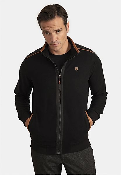 SIR RAYMOND TAILOR Sweatjacke "Specter", 1 Stk. mit Stehkragen günstig online kaufen
